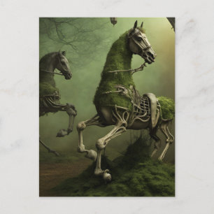Postal Caballos esqueléticos