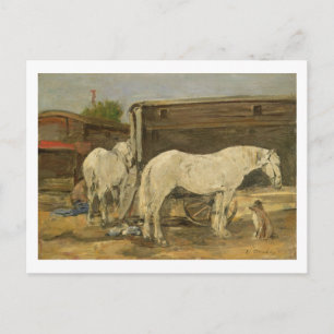 Postal Caballos gitanos, c.1885-90 (aceite sobre lienzo)