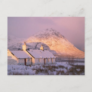 Postal Cabaña Blackrock, Glencoe, Highlands, Escocia 2