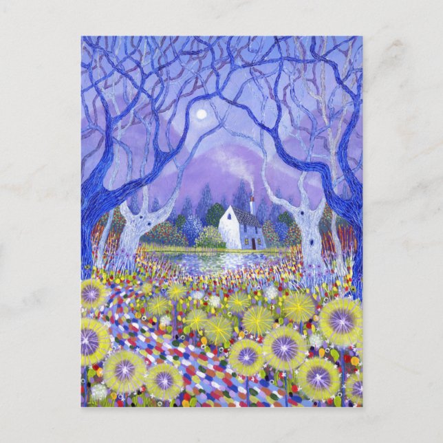 Postal Cabaña de madera 2013 (Anverso)