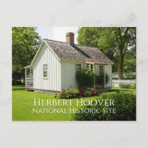 Postal Cabaña, Jardín, Herbert Hoover Nacimiento, Iowa