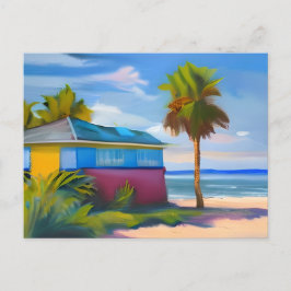 Postal Cabaña Tropical | Manteniéndose en Contacto