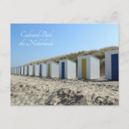 Postal Cabañas de playa, Cadzand-Bad, Países Bajos