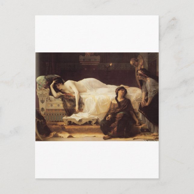 Postal Cabanel Alexandre Phedre 1880 (Anverso)