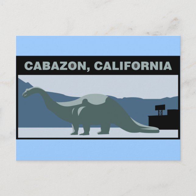 Postal Cabazon, California (Anverso)