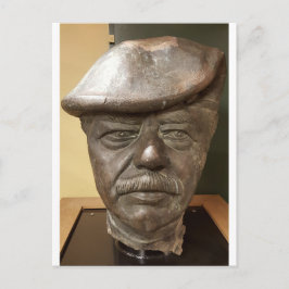 Postal Cabeza dañada de la estatua de Saddam Hussein - 20