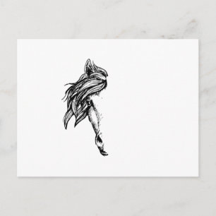 Postal Cabeza de Cabeza de Caballo Herradura Caballo Caba