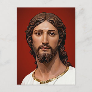 Postal Cabeza de Cristo por Mark Edward Westerfield según