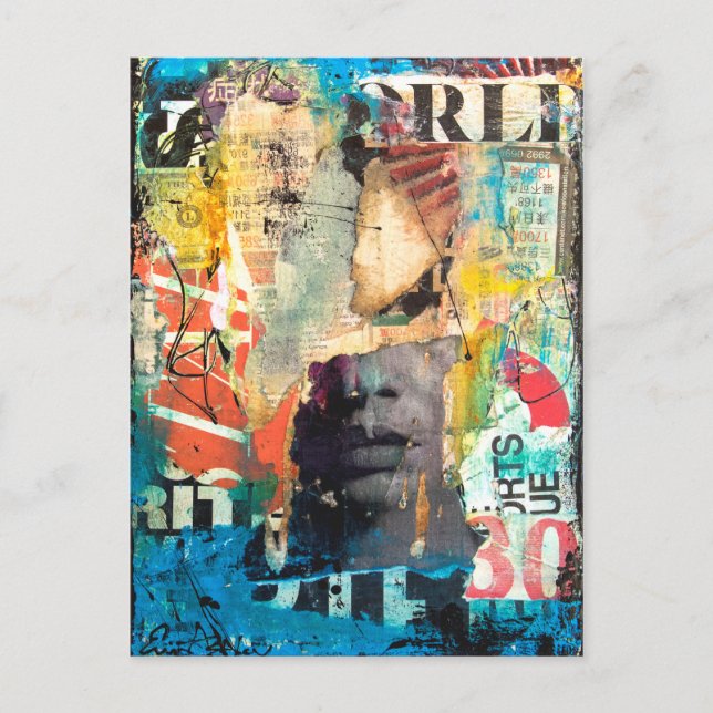 Postal Cabeza de grupo (Anverso)