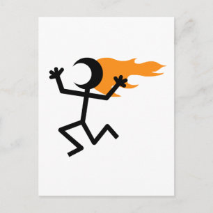 Postal Cabeza de inflamación