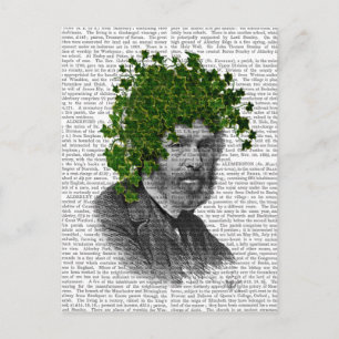 Postal Cabeza de la planta de Ivy Head