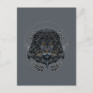 Postal Cabeza de león