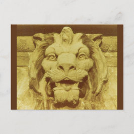 Postal - Cabeza de león
