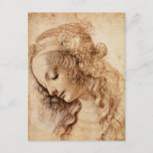 Postal Cabeza de mujer