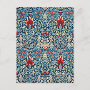 Postal Cabeza de serpiente, William Morris