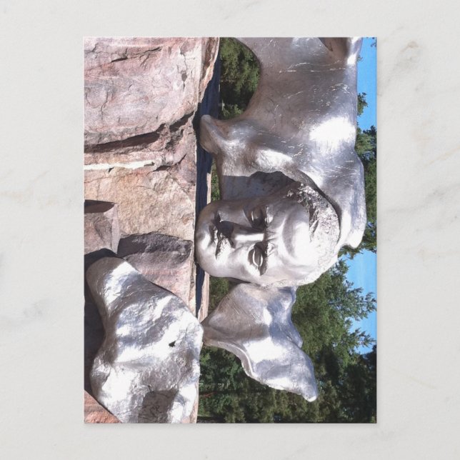 Postal Cabeza de Sibelius (Anverso)