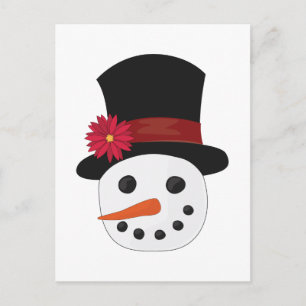 Postal Cabeza de Snowman