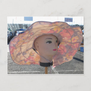 Postal Cabeza decorativa