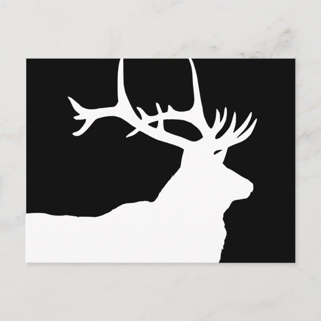 Postal Cabeza Elk (Anverso)