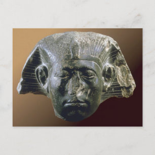 Postal Cabeza retrato de Sesostris III de una esfinge