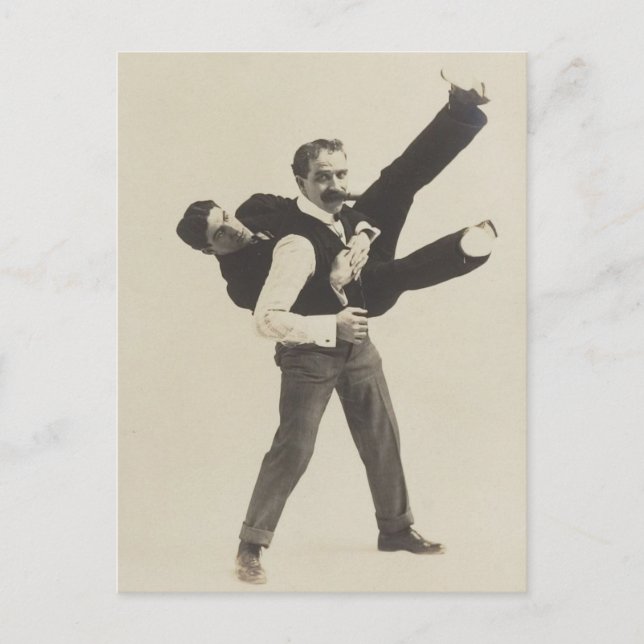 Postal Cabeza sobre los talones (Anverso)