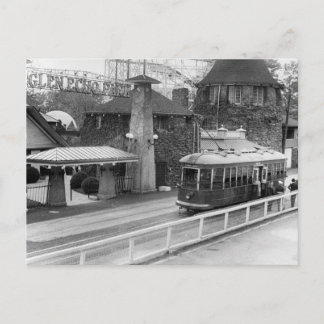 Postal Cabin John Streetcar, años 30