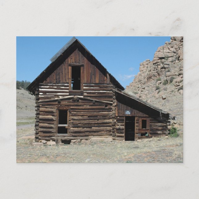 Postal Cabina abandonada (Anverso)