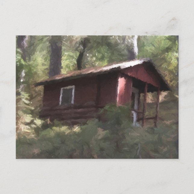 Postal Cabina de Minero de Oro (Anverso)