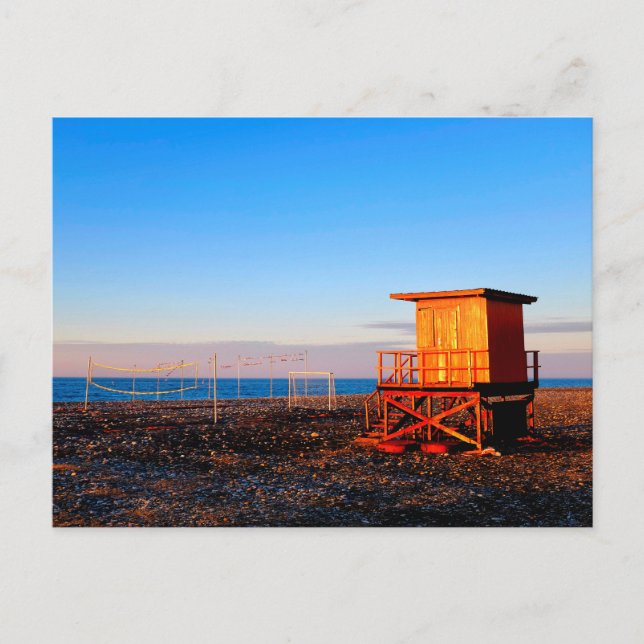 Postal Cabina de Salvavidas (Anverso)