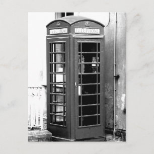 Postal Cabina de teléfono en inglés