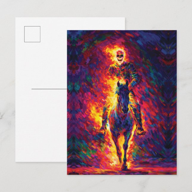 Postal Cabina de Teléfono Roja Acogedora Gato Blanco Esce (Anverso / Reverso)