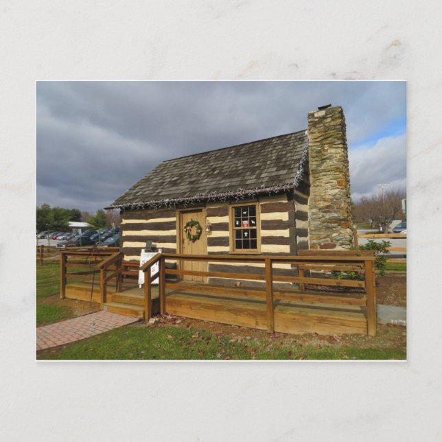 Postal Cabina En El Museo De La Granja Del Condado De Car (Anverso)