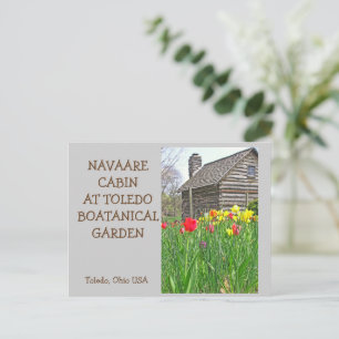 Postal Cabina Rústica En Los Jardines Botánicos De Toledo