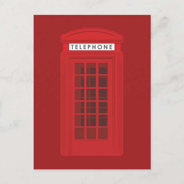 Postal Cabina telefónica (Anverso)