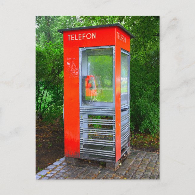 Postal Cable telefónico noruego (Anverso)