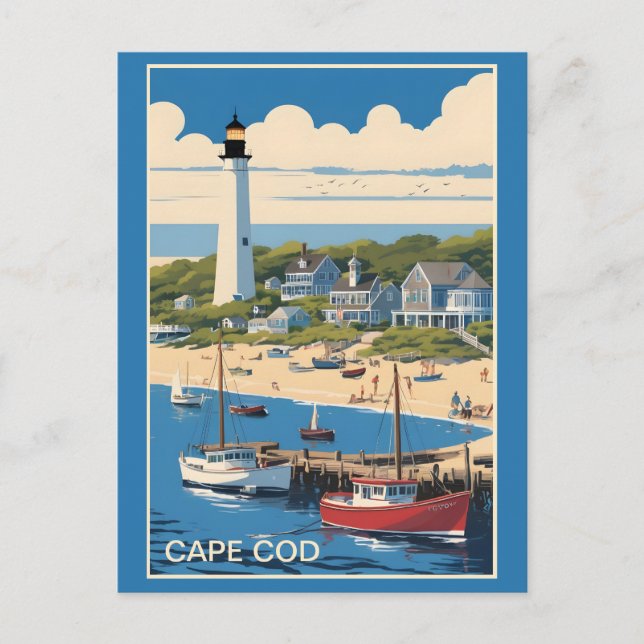 Postal Cabo Cod Massachusetts (Anverso)