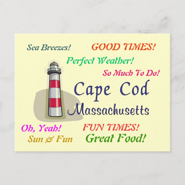 Postal Cabo Cod Massachusetts (Anverso)