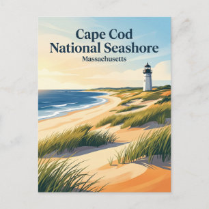 Postal Cabo Cod National Seashore EE. UU.