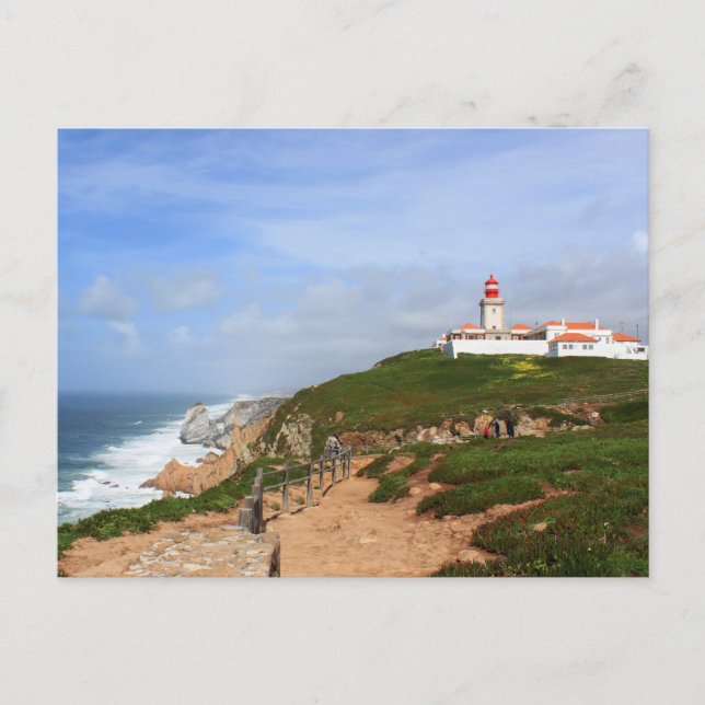 Postal Cabo da Roca, Portugal (Anverso)