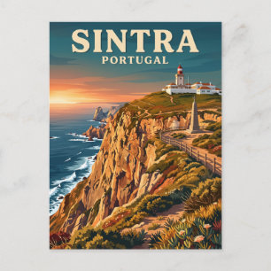 Postal Cabo da Roca, Sintra, Portugal