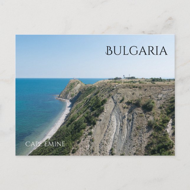 Postal Cabo Emine. Bulgaria (Anverso)