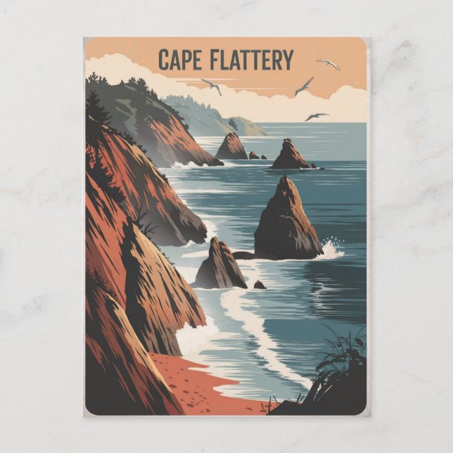 Postal Cabo Flattery Vintage (Anverso)