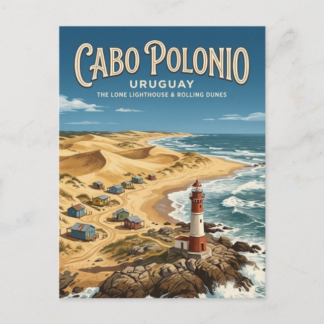 Postal Cabo Polonio (Anverso)
