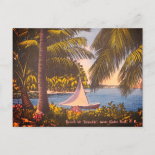 Postal Cabo Rojo, Puerto Rico - Playa de Joyuda