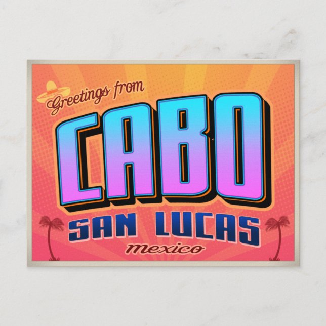 POSTAL CABO SAN LUCAS (Anverso)