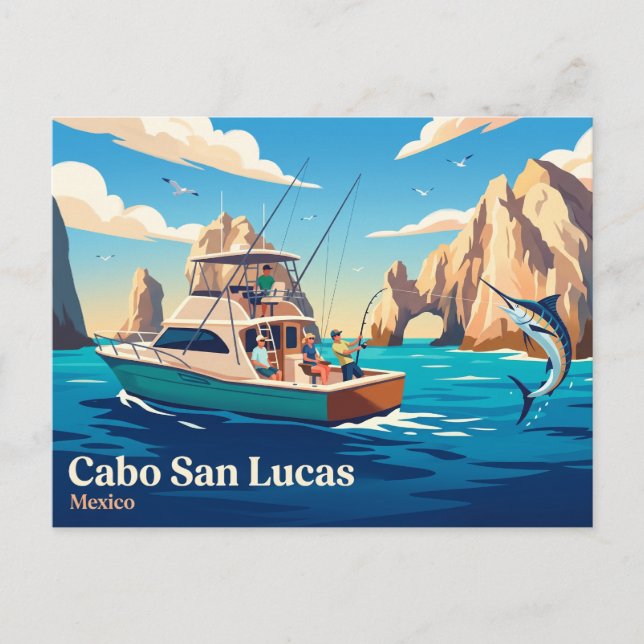 Postal Cabo San Lucas México (Anverso)