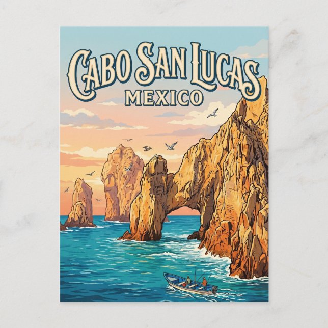Postal Cabo San Lucas México (Anverso)