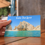 Postal Cabo San Lucas Mexico Beach Ocean Trip<br><div class="desc">This design was created through digital art. Customize it with your own text. It may be personalized by clicking the customize button and changing the color, adding a name, initials or your favorite words. Contact me at colorflowcreations@gmail.com if you with to have this design on another product. Purchase my original...</div>