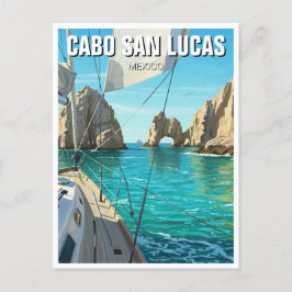 Postal Cabo San Lucas México El Arco Viaje