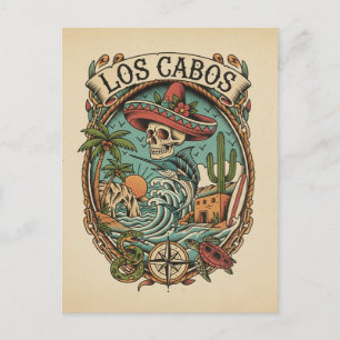 Postal Cabo San Lucas México Viajes